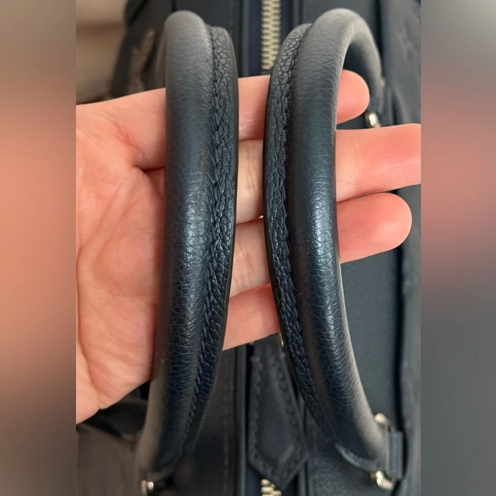 Louis Vuitton Monogram Empreinte Speedy Bandouliere 25 M43740 Dark blue - Picture 5 of 16